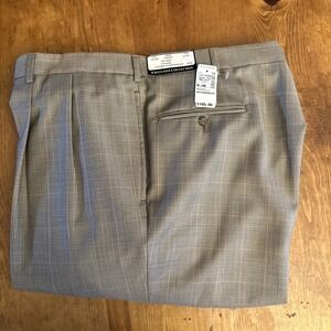 Jos. A. Bank Mens Executive Collection Wool Windsor Dress Pants 46 Long NWT